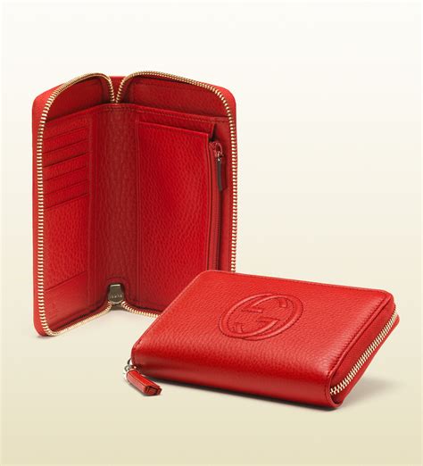 red gucci wallet women's|Gucci wallet white.